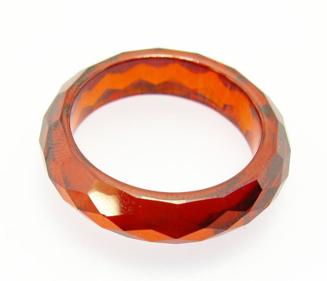 Custom Cut Cubic Zirconia Ring Garnet